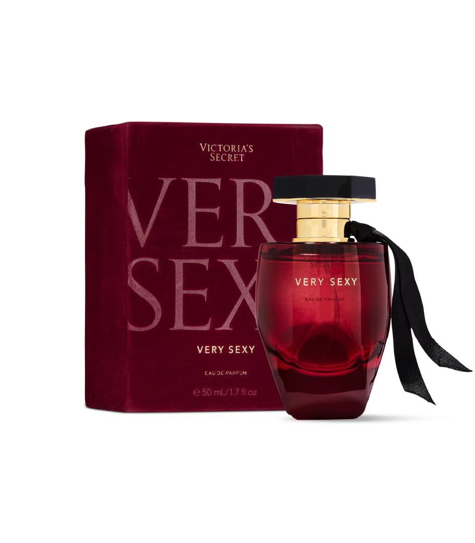 Victoria's Secret Very Sexy Eau de Parfum, Notes of Vanilla Orchid, Sun-Drenched Clementine and Wild Blackberry, Perfumes for Women, 1.7 oz