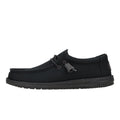HEYDUDE Wally Canvas Mono Black/Clay Size 13, Men’s Shoes, Slip-on Loafers, Comfortable & Light-Weight