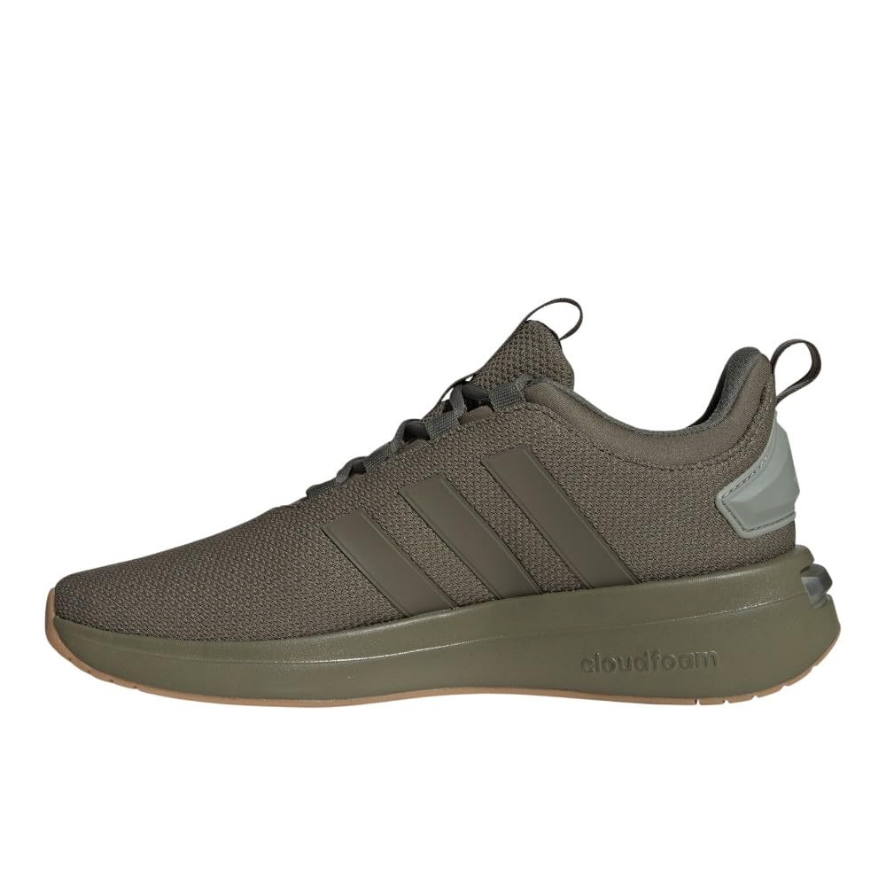 Adidas Men's Racer TR23, Olive Strata/Olive Strata/Silver Pebble, 11.5