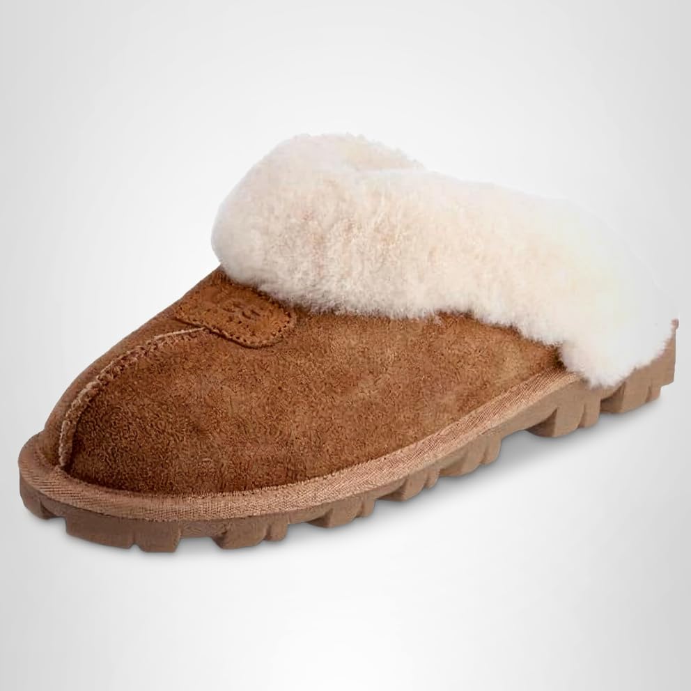 UGG Women's Coquette Slipper, Chestnut, 09
