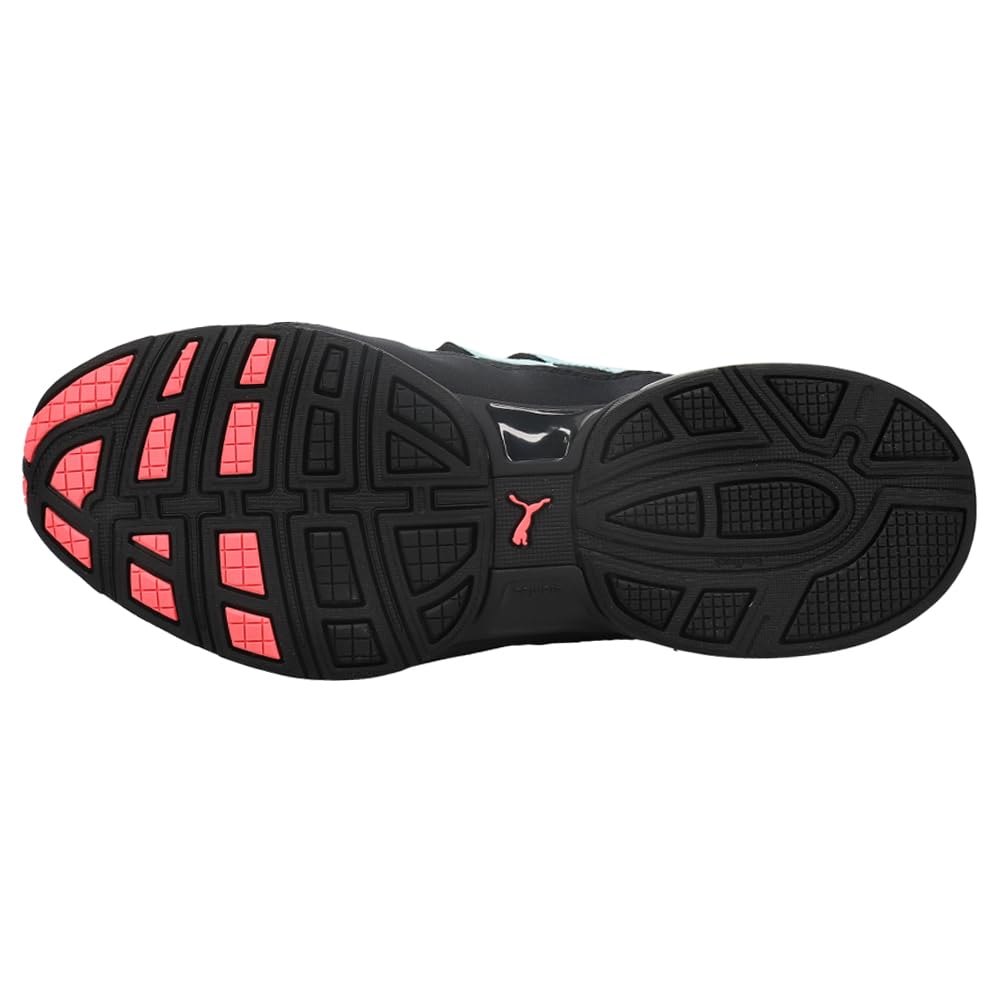 PUMA Women's RIAZE PROWL Sneaker, Puma Black-Ignite Pink-Aquamarine, 8