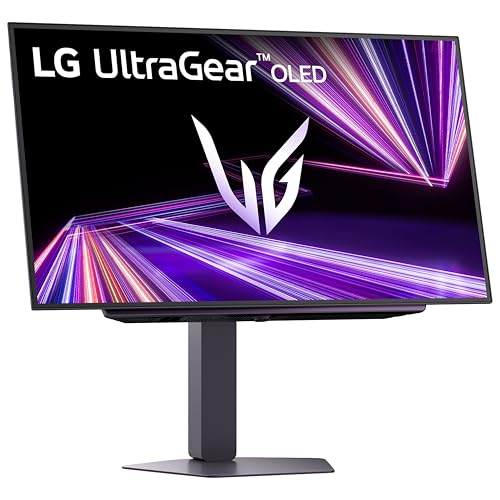 LG 27GX704A-B 27-inch Ultragear QHD (2650x1440) OLED Gaming Monitor 240Hz, 0.03ms, NVIDIA G-Sync Compatible, AMD FreeSync Premium Pro, VESA Display HDR TrueBlack400, HDMI 2.1, DisplayPort, Black