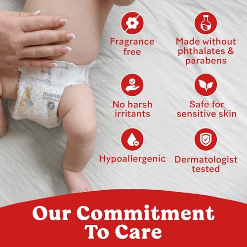 Huggies Size 7 Baby Diapers, Little Movers HuggFit 360° Baby Diapers with 360° Waistband, Size 7 (41+ lbs), 88 Count (2 Packs of 44), Packaging May Vary