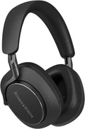 Bowers & Wilkins Px8 Over-Ear Headphones Wireless Bluetooth Noise Cancelling, Luxurious Materials, 30-Hour Battery Life, 15-Min Quick Charging, Black