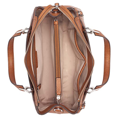 Calvin Klein Reyna Novelty Satchel, Caramel Mix