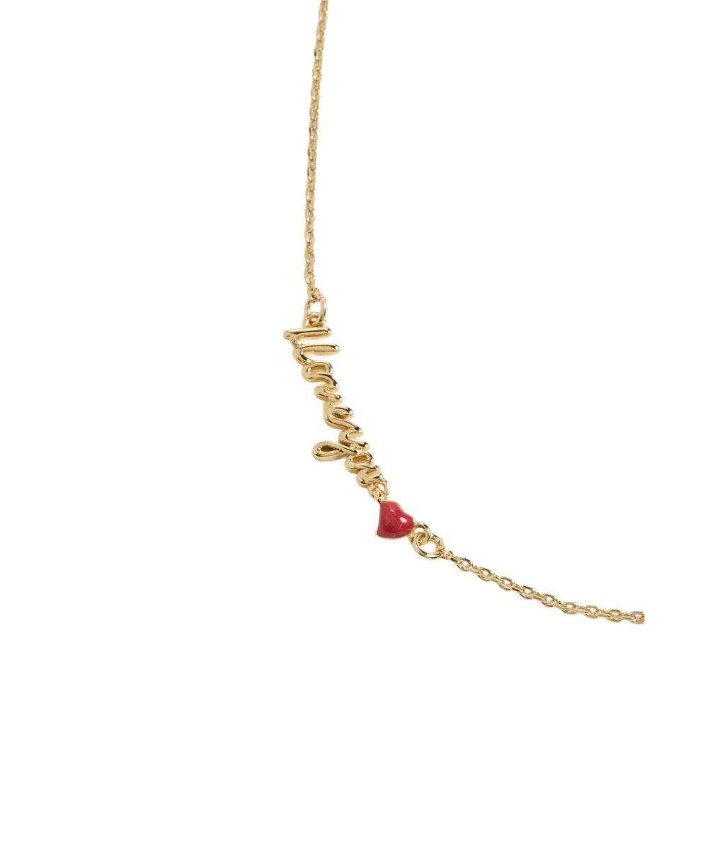 Kate Spade New York Womens, I Love You Pendant, Gold, One size