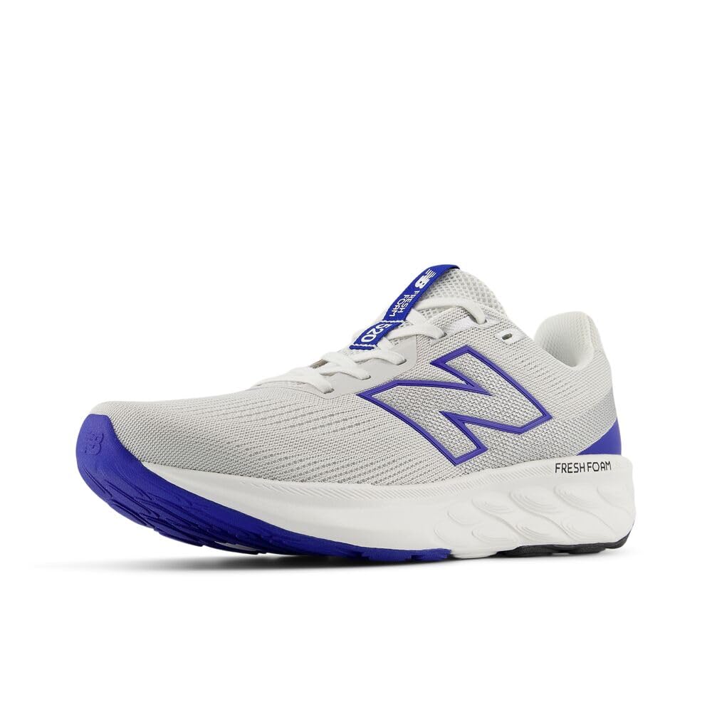New Balance Men's Fresh Foam 520 V9 Running Shoe, Grey Matter/Reflection/Team Royal, 11 M