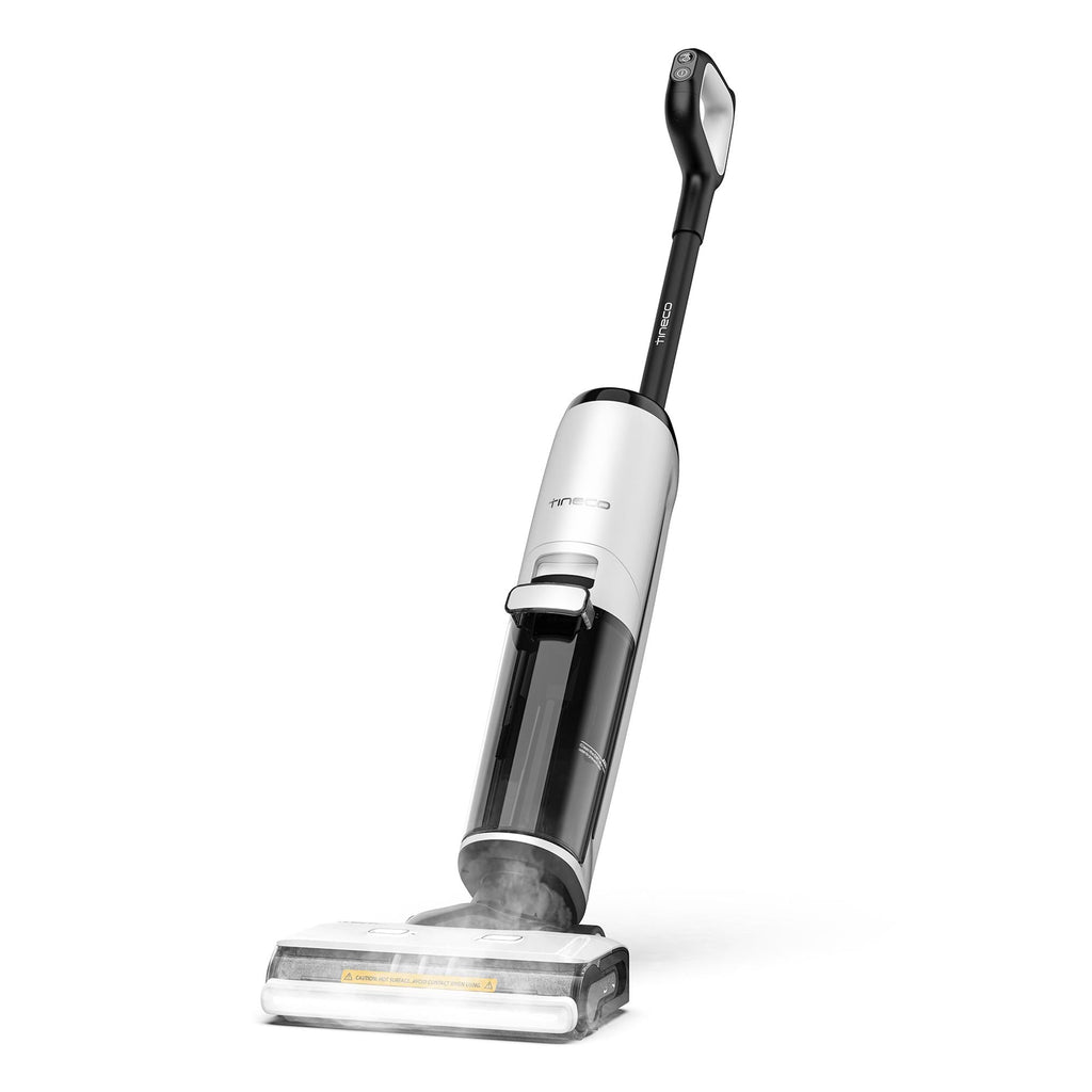 Tineco Floor ONE S7 Steam Cordless Wet Dry Vacuum Steam Mop All-in-One, Floor Washer for Sticky Mess Clean Up on Hard Floors with Digital Display, Self-Cleaning, Edge Cleaning, Safe for Kids & Pets