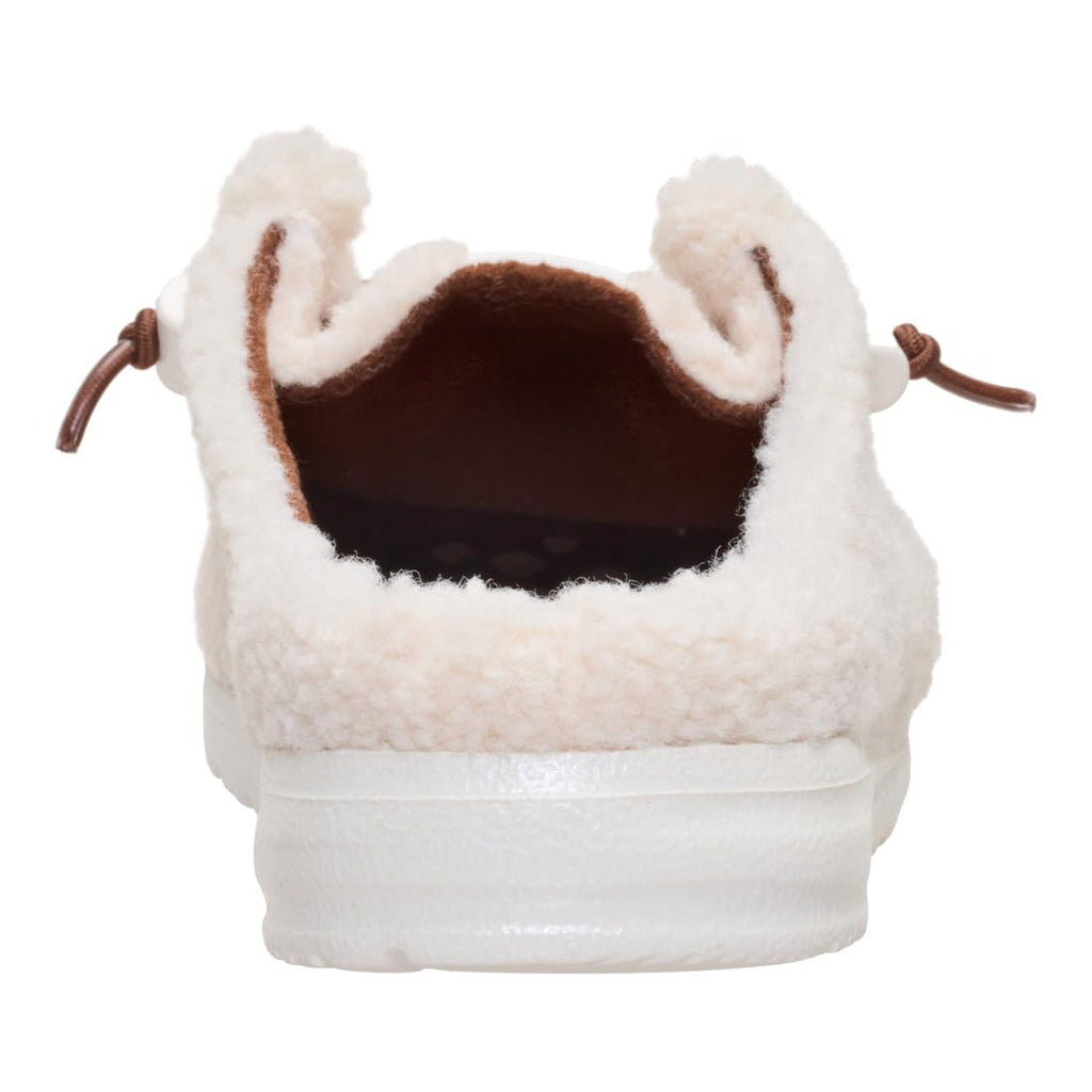 HEYDUDE Wendy Slip Sherpa Cocoa Wood Ash Size 8, Women’s Shoes, Slip-on Mules, Comfortable & Light-Weight