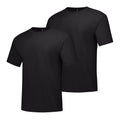 Hanes Size Men's Beefy Short Sleeve Tee Value Pack (2-Pack), Black, 4X-Large/Tall