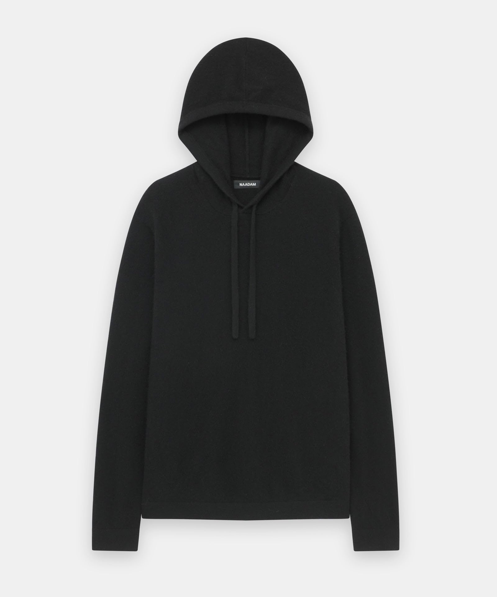 NAADAM Mens The Off-Duty Cashmere Hoodie Black