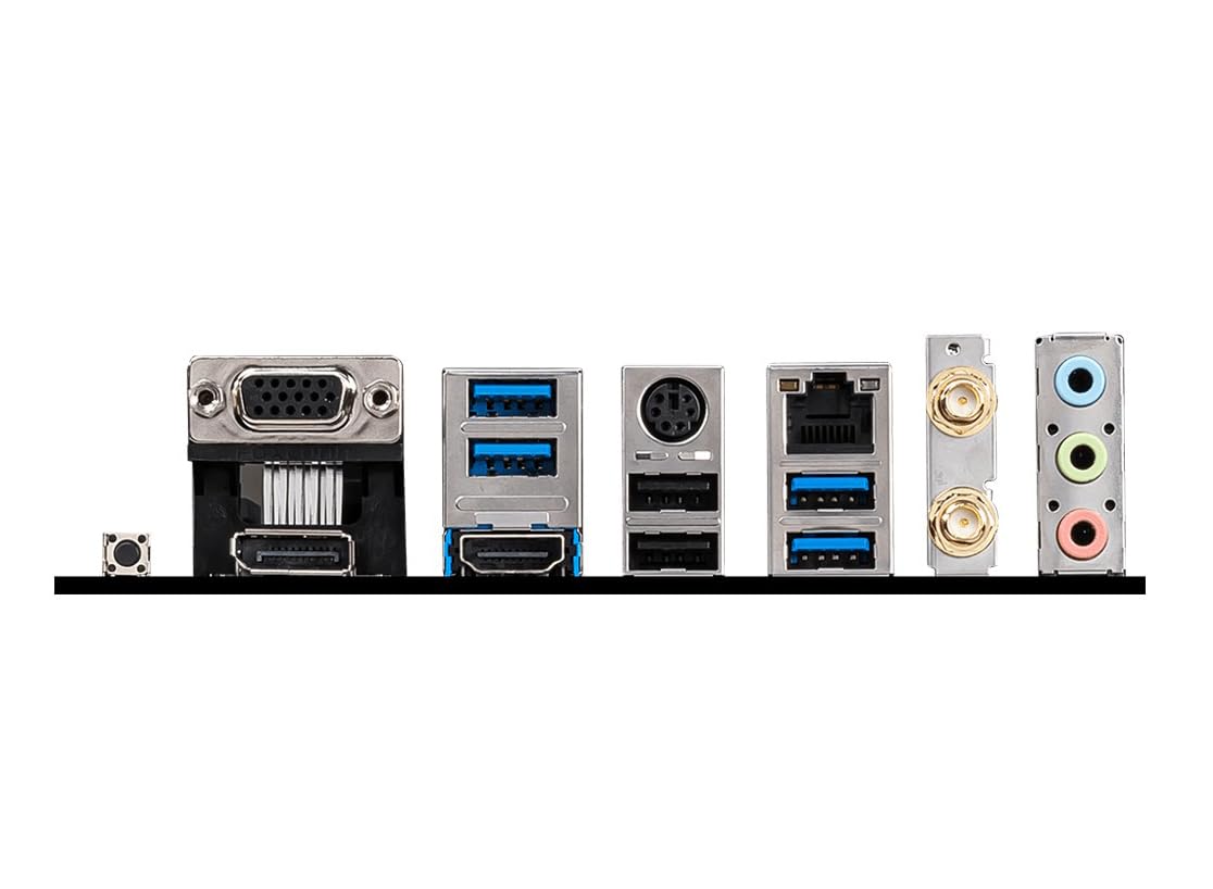 MSI B550M PRO-VDH WiFi ProSeries Motherboard (AMD Ryzen 5000, AM4, DDR4, PCIe 4.0, SATA 6Gb/s, M.2, USB 3.2 Gen 1, Wi-Fi, Bluetooth, D-SUB/HDMI/DP, Micro-ATX)