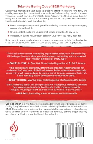 Courageous Marketing: The B2B Marketer's Playbook for Career Success