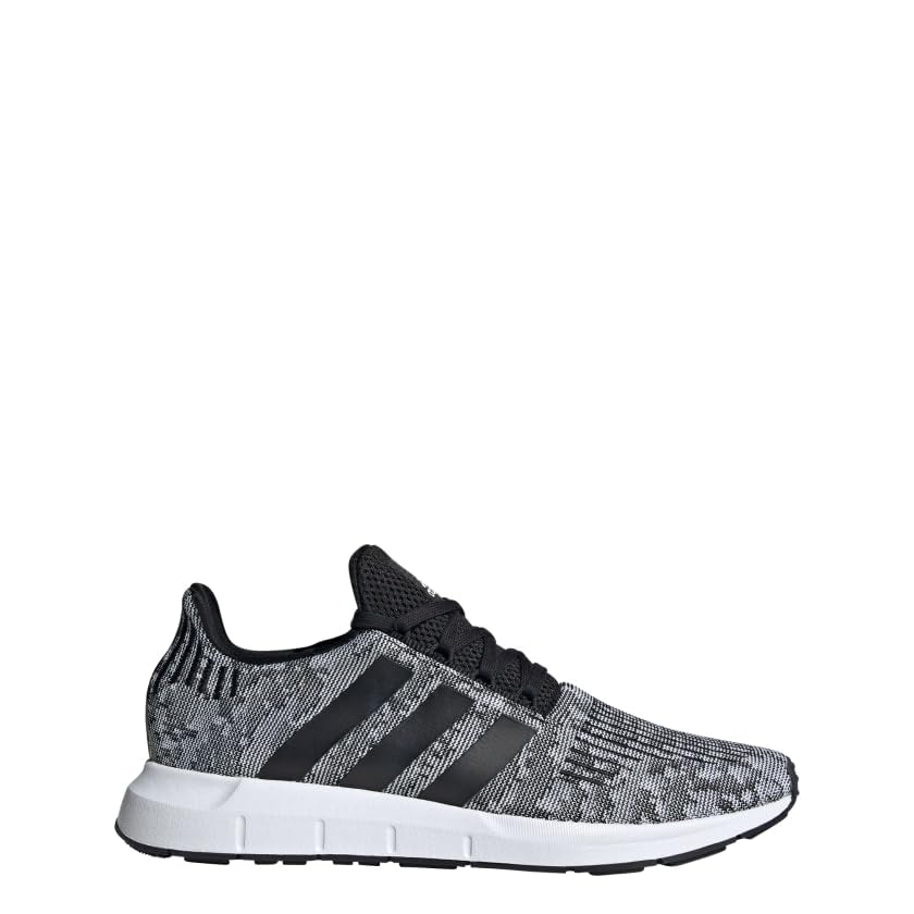 Adidas Mens Swift Run Core Black/Core Black/White 7