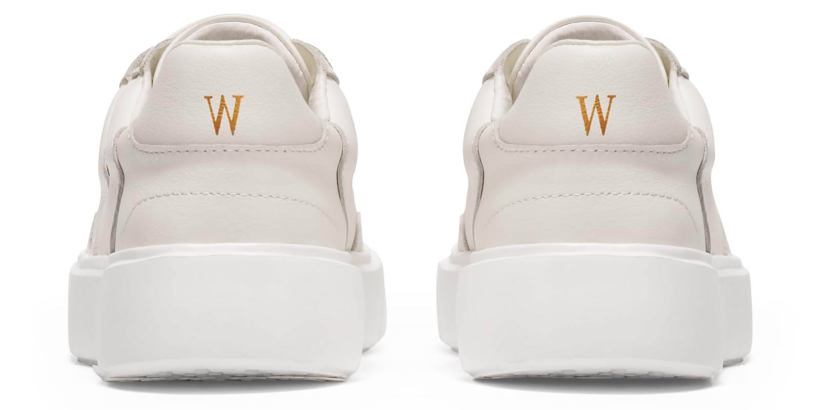 Journey West Super Light Weight Platform Genuine Leather Classic Lace-up Daily Loafer Sneakers for Women