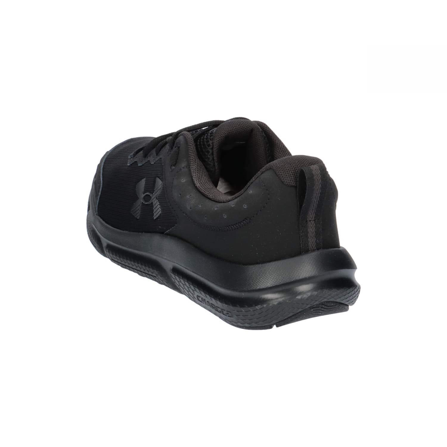 Under Armour Men's Charged Assert 10 Shoes, (002) Black/Black/Black, 11