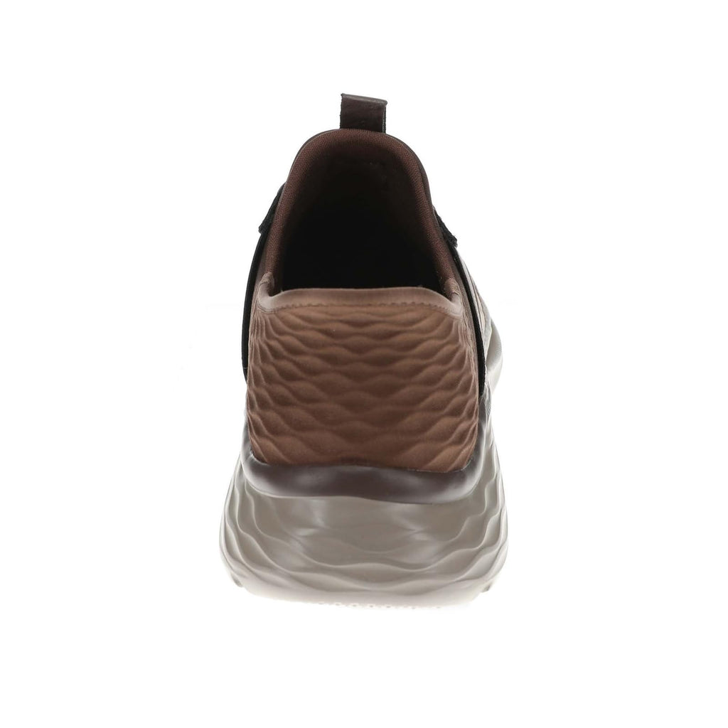Skechers Men's Garner - Newick Hands Free Slip-in Men's Casual, Brown, 10.5, Medium, US