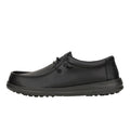 HEYDUDE Wally Work CE Classic Black Size 11, Men’s Shoes, Men's Slip-on Loafers, Comfortable & Light-Weight