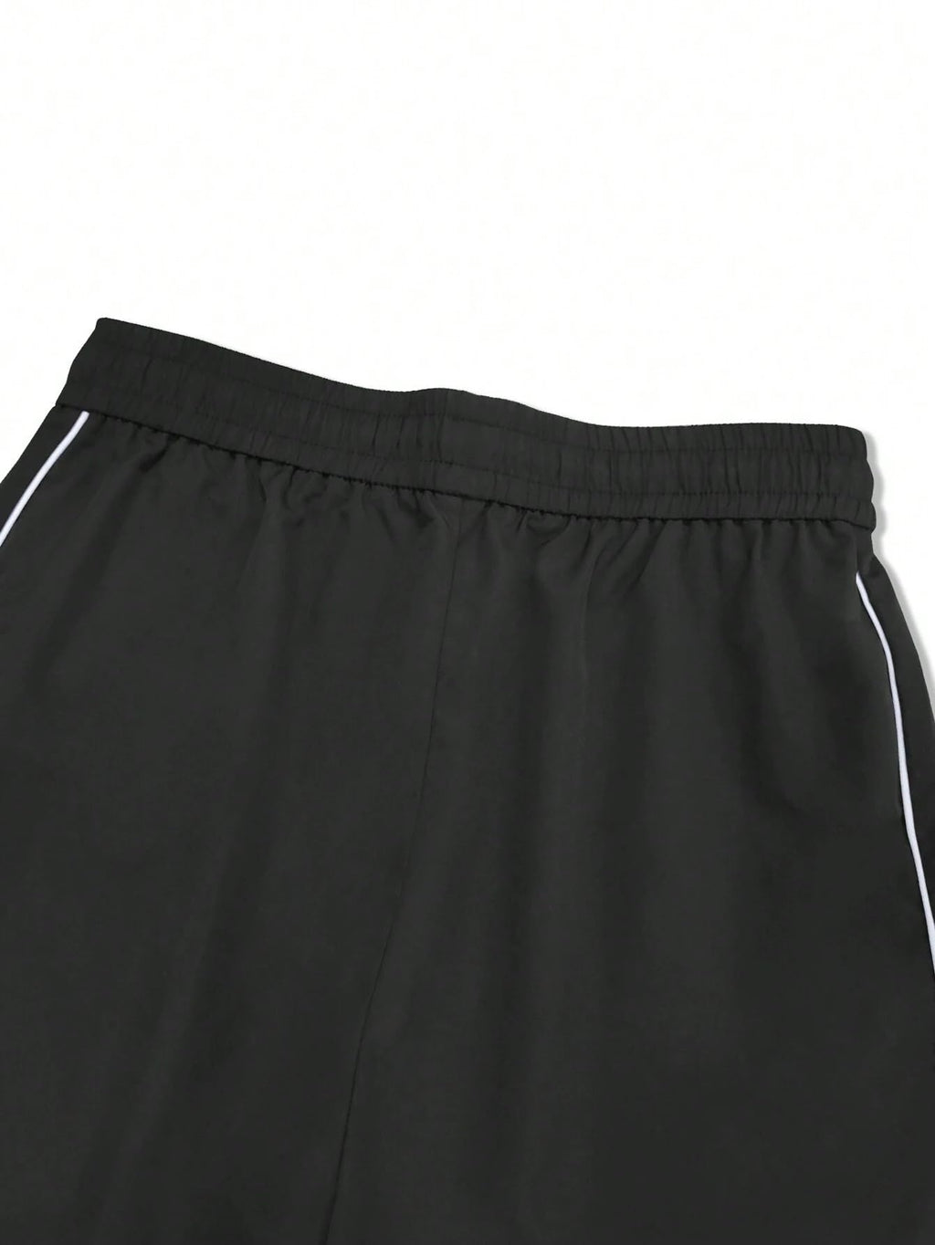 ZAFUL Men's Baggy Track Pants Y2K Streetwear Pants Drawstring Letter Pockets Casual Lounge Trousers (Black,M)