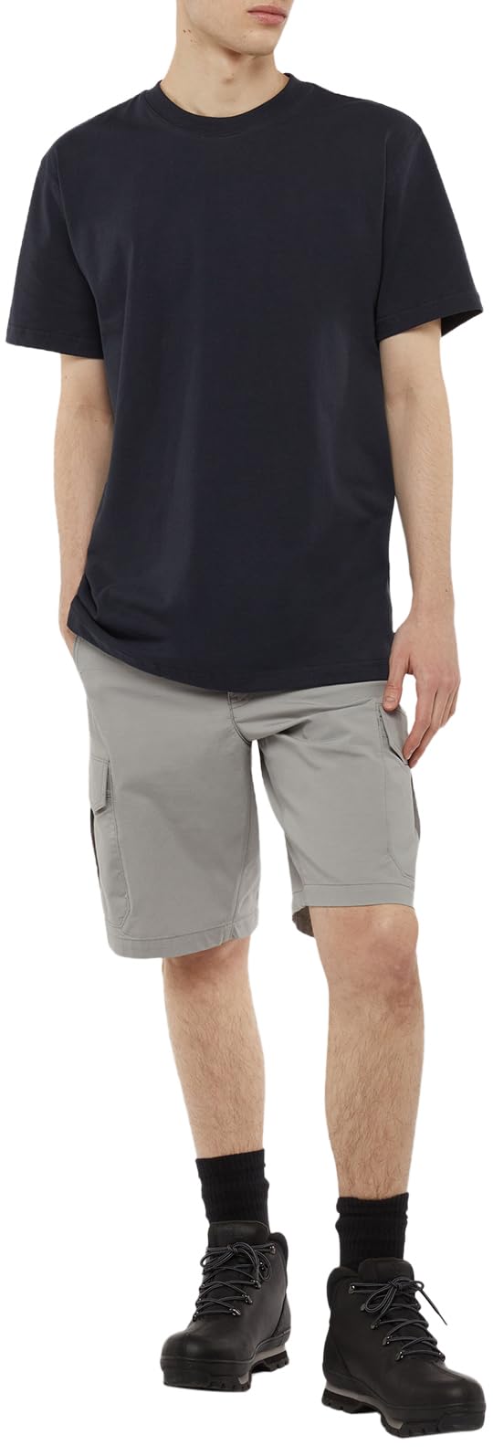 Dickies Men's Big-Tall Short Sleeve Heavweight Crew Neck Big-Tall Shirt, Dark Navy, 4X