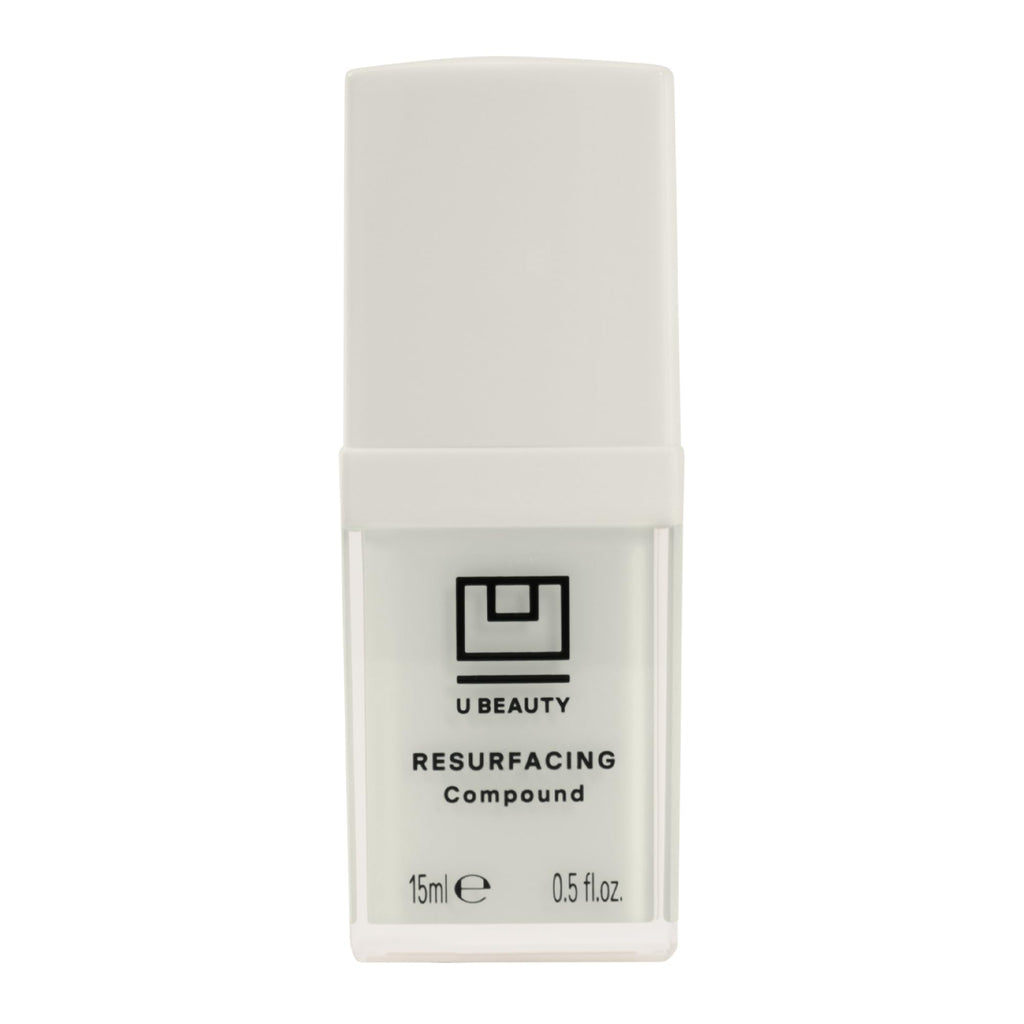 U Beauty Resurfacing Compound Serum - Renew & Illuminate Face Serum - Advanced 8-in-1 Formula with Vitamin C, Retinol, Hyaluronic Acid, & Peptides - Targets Fine Lines, Pores 0.5 fl oz