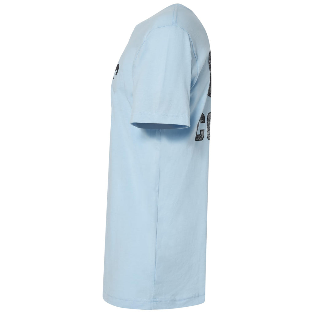 Costa Del Mar Unisex Adult MoShort Sleevey Oak Coastal Crew T-Shirt, Light Blue, Large US