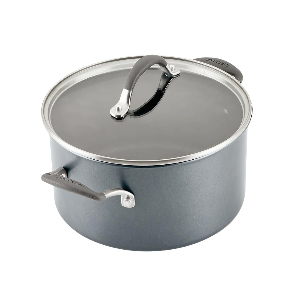 Circulon A1 Series with ScratchDefense Technology Nonstick Induction Cookware/Pots and Pans Set, 9 Piece, Graphite