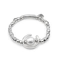 Uno de 50 Stretch Bracelet ANOTHER ROUND OH OH OH! Sterling Silver-Plated, Handcrafted in Spain