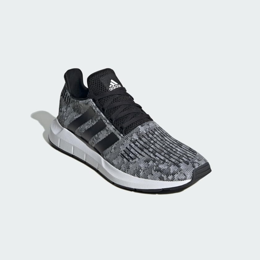 Adidas Mens Swift Run Core Black/Core Black/White 7