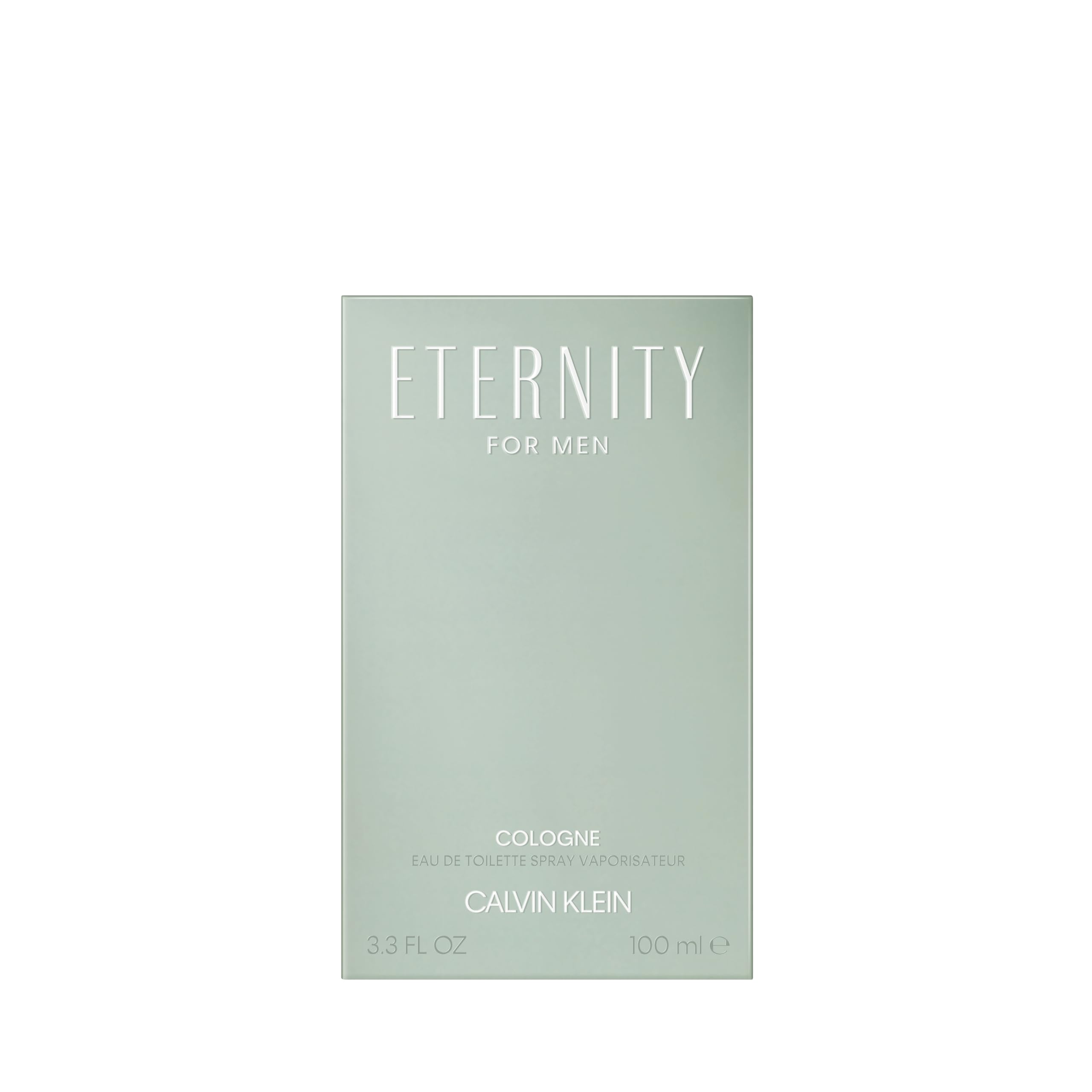 Calvin Klein Eternity Fresh Cologne – Fougère Men's Cologne – With Notes of Ginger, Bourbon Geranium & Cardamom – Long Lasting Fragrance