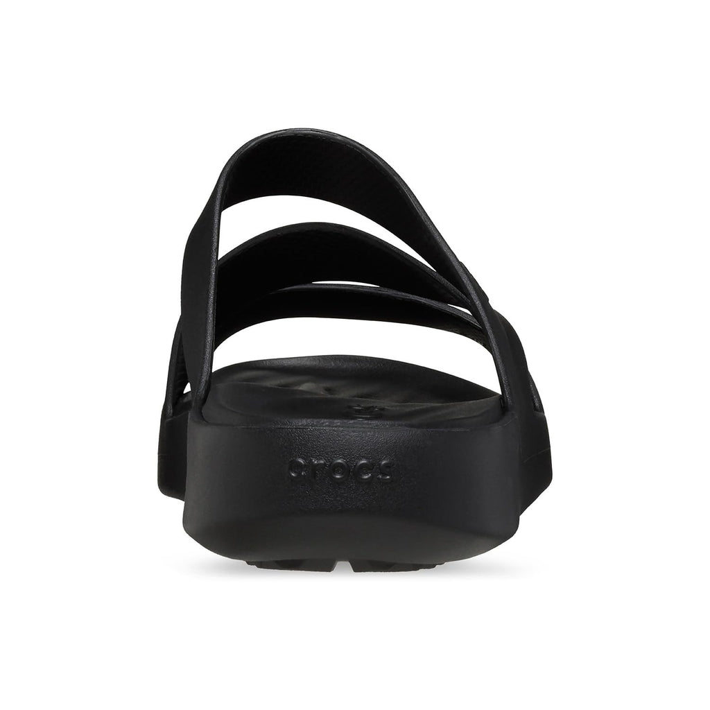Crocs Women's Getaway Strappy Blk Sandal, BLACK, 5 UK (W7)