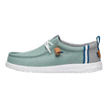 HEYDUDE Wally Craft Linen Iceberg Green/Moon Grey Size 11, Men’s Shoes, Slip-on Loafers, Comfortable & Light-Weight