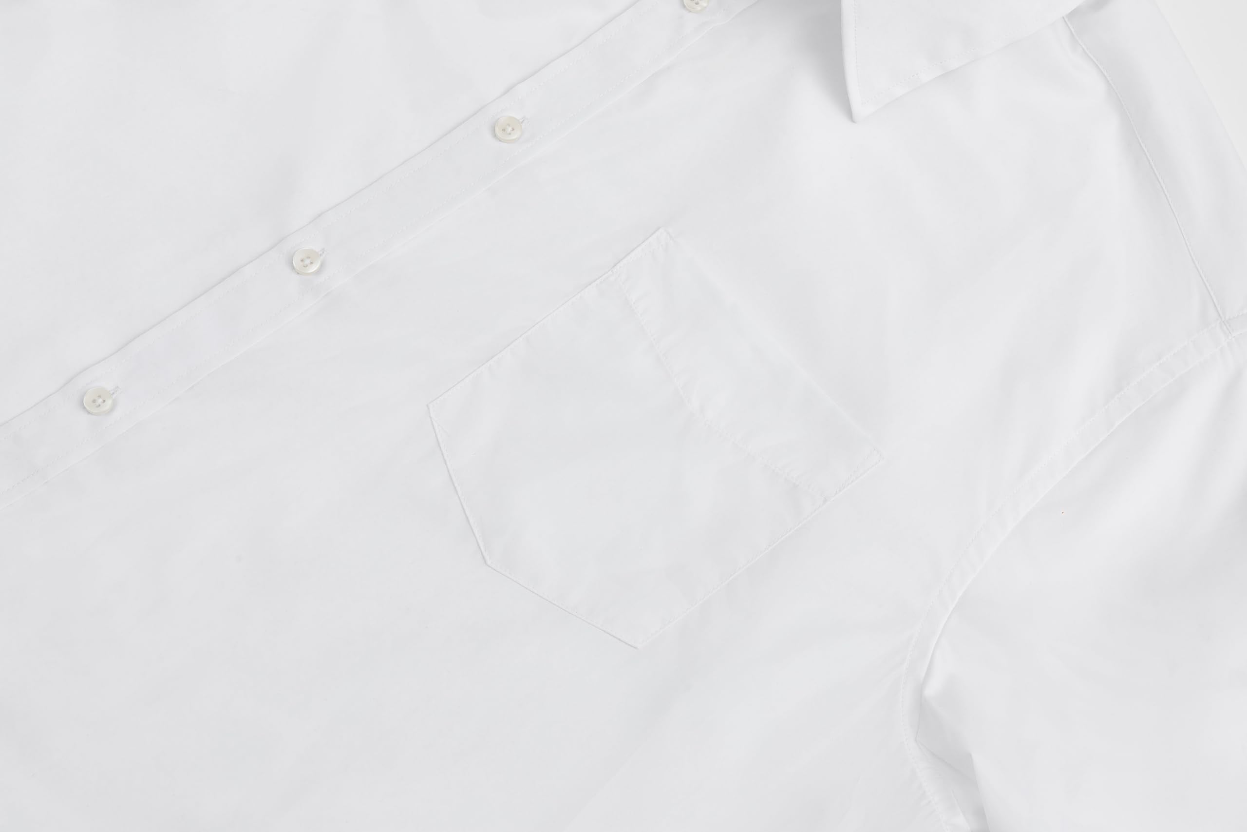 Double Pump Big and Tall Dress Shirts for Men Long Sleeve Business Casual Solid Button Down Shirts from XXL(T) to 6XL(T)(S278,3XLT)