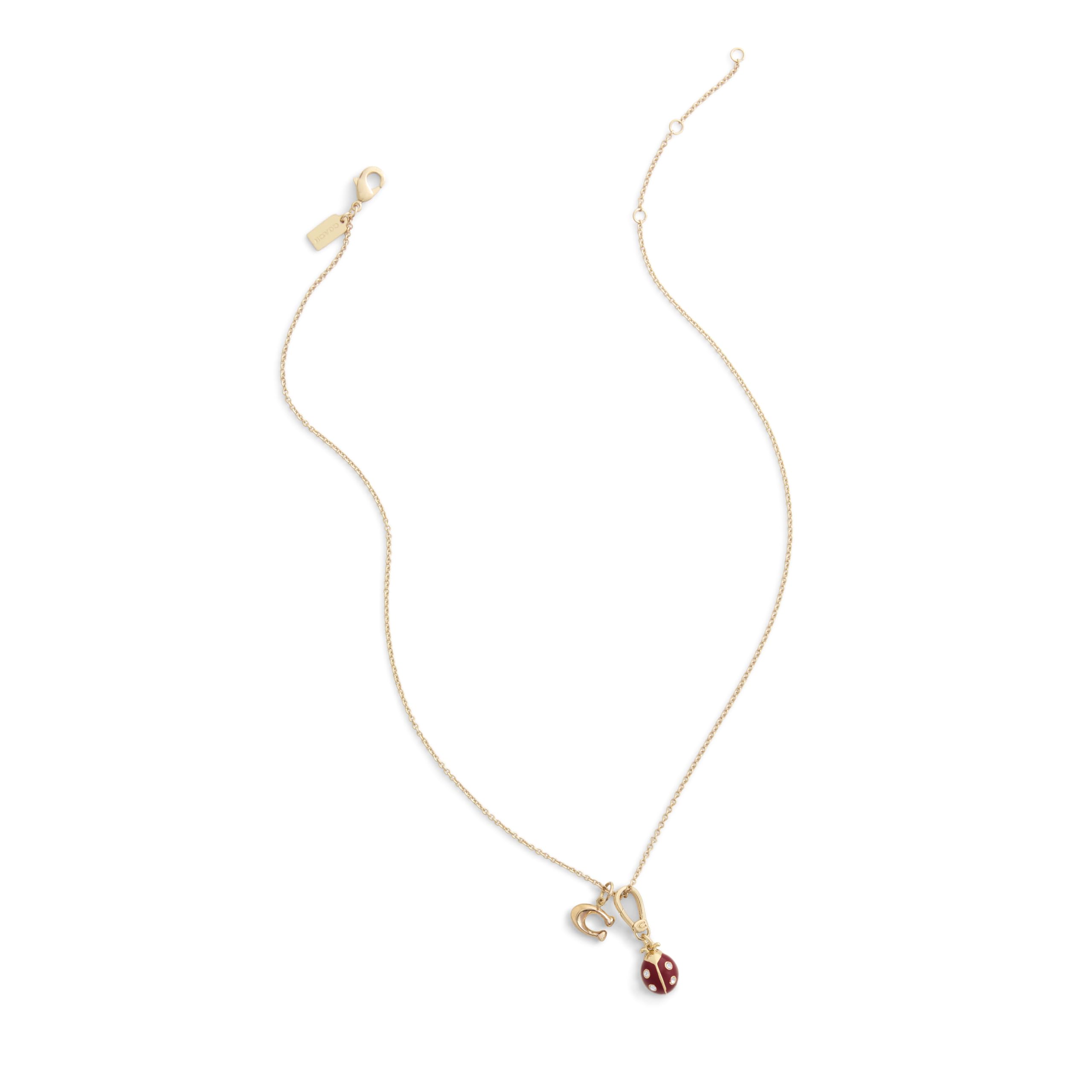 COACH Womens Collectible Signature Ladybug Jewelry Charm