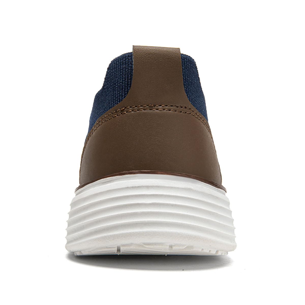 WOHHHW Men's Loafers Slip On Shoes Men Boat Shoes Casual Walking Shoes for Men Comfort Lightweight Breathable Dark Blue Size 11