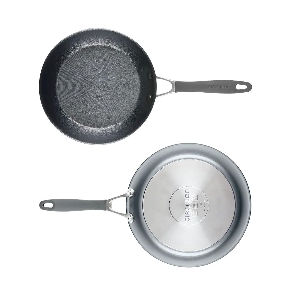 Circulon A1 Series with ScratchDefense Technology Nonstick Induction Cookware/Pots and Pans Set, 9 Piece, Graphite