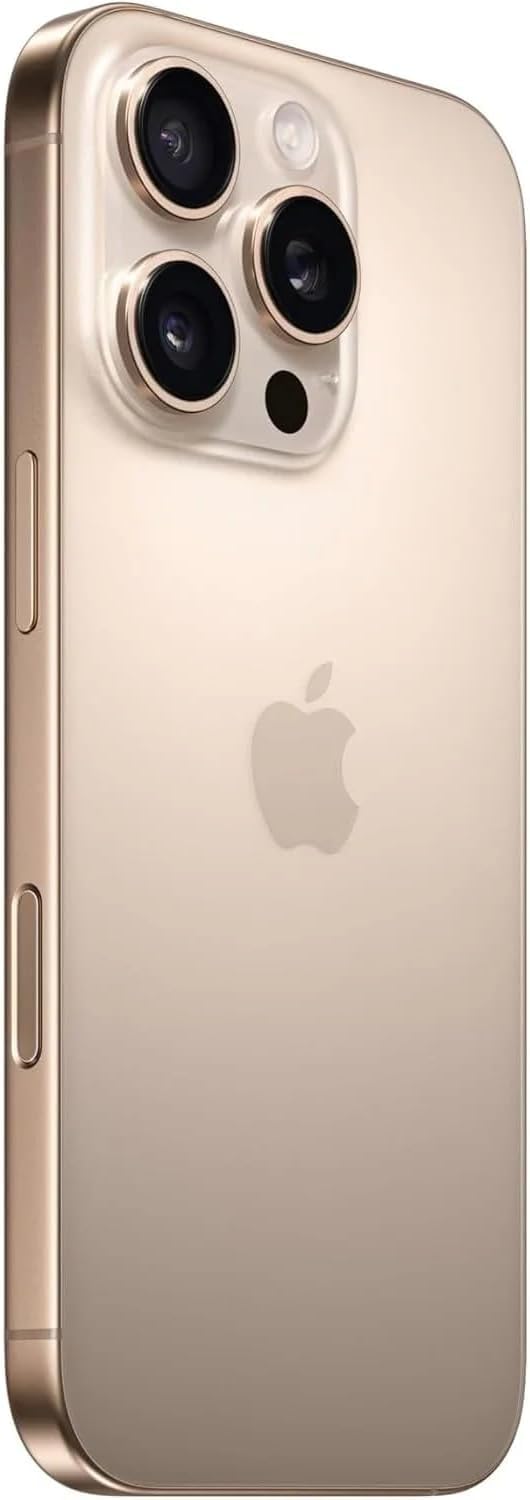 Apple iPhone 16 Pro Max, 256GB, US Version, Desert Titanium - Verizon (Renewed)