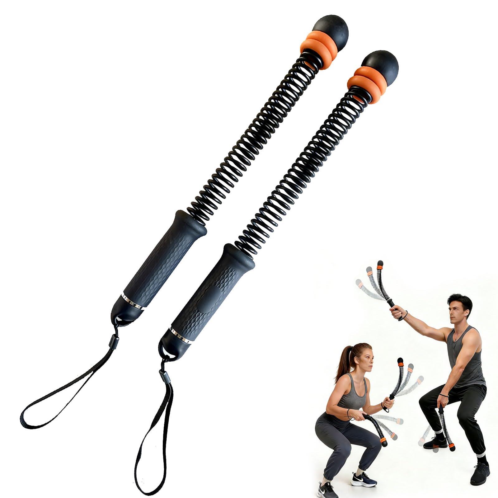 Battle Ropes, for Home Gym, Weighted Cordless Battle Rope, Portable Workout Ropes, Suitable for Low-Impact Cardio Training, Cardio & Muscle Training, Home Gym Equipment for Men & Women