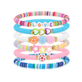 Artlunar Trendy BFF Friendship Bracelets for Teen Girls, Preppy Aesthetic Birthday Jewelry, Graduation Gifts, Summer Party Favors