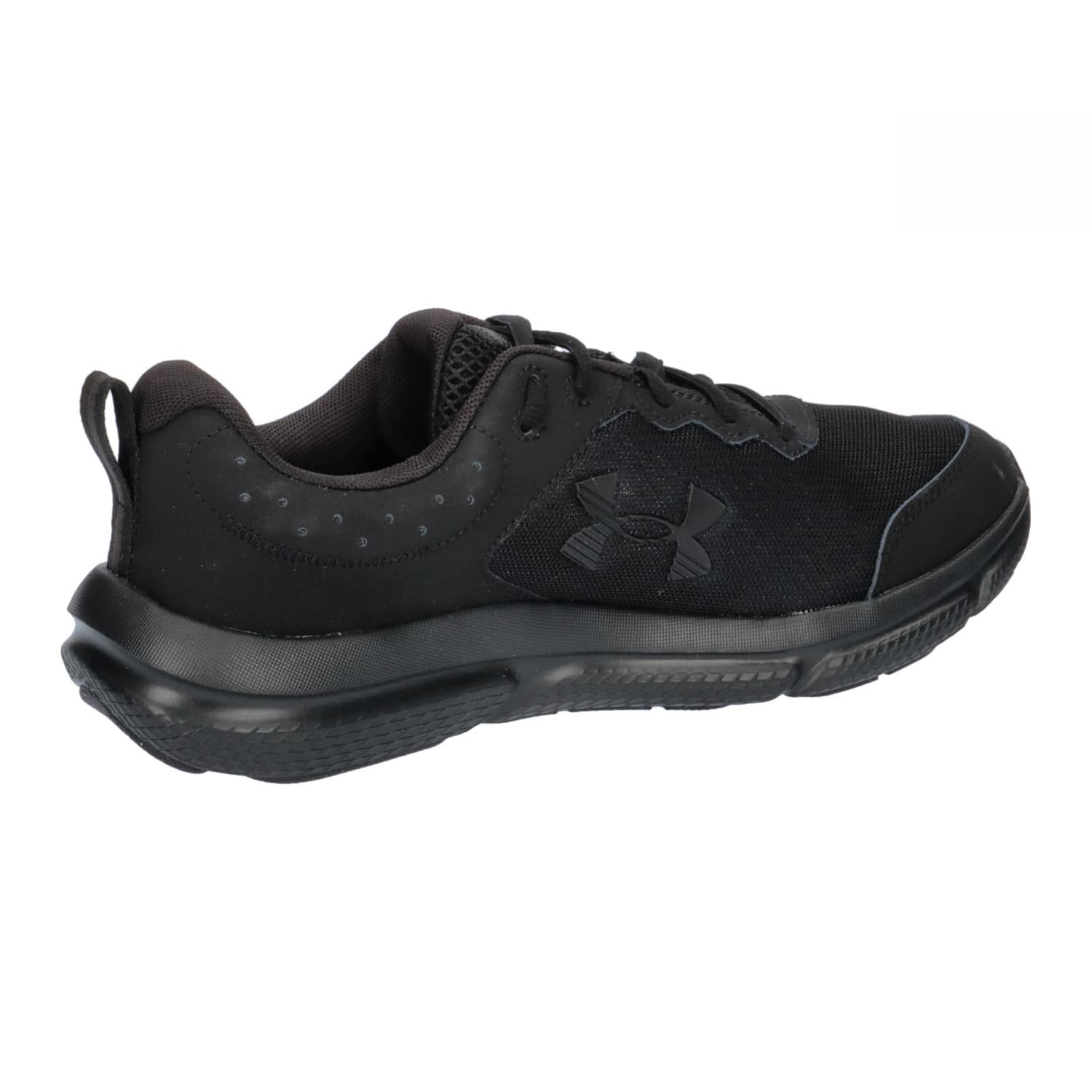 Under Armour Men's Charged Assert 10 Shoes, (002) Black/Black/Black, 11