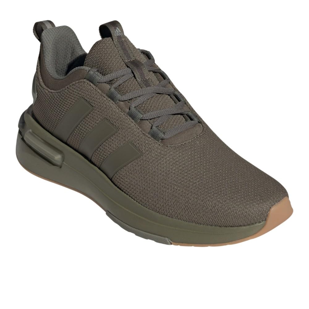 Adidas Men's Racer TR23, Olive Strata/Olive Strata/Silver Pebble, 11.5