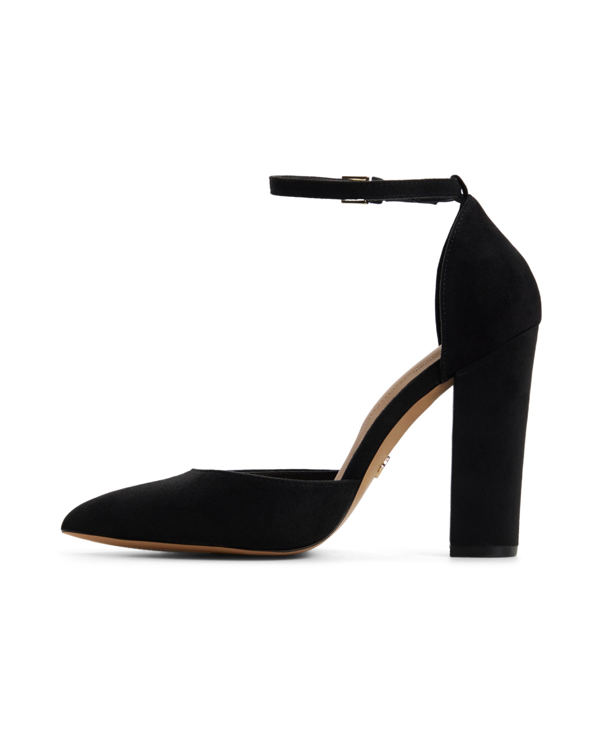 ALDO Women's Nicholes Block Heel Pumps, Black Other, 8