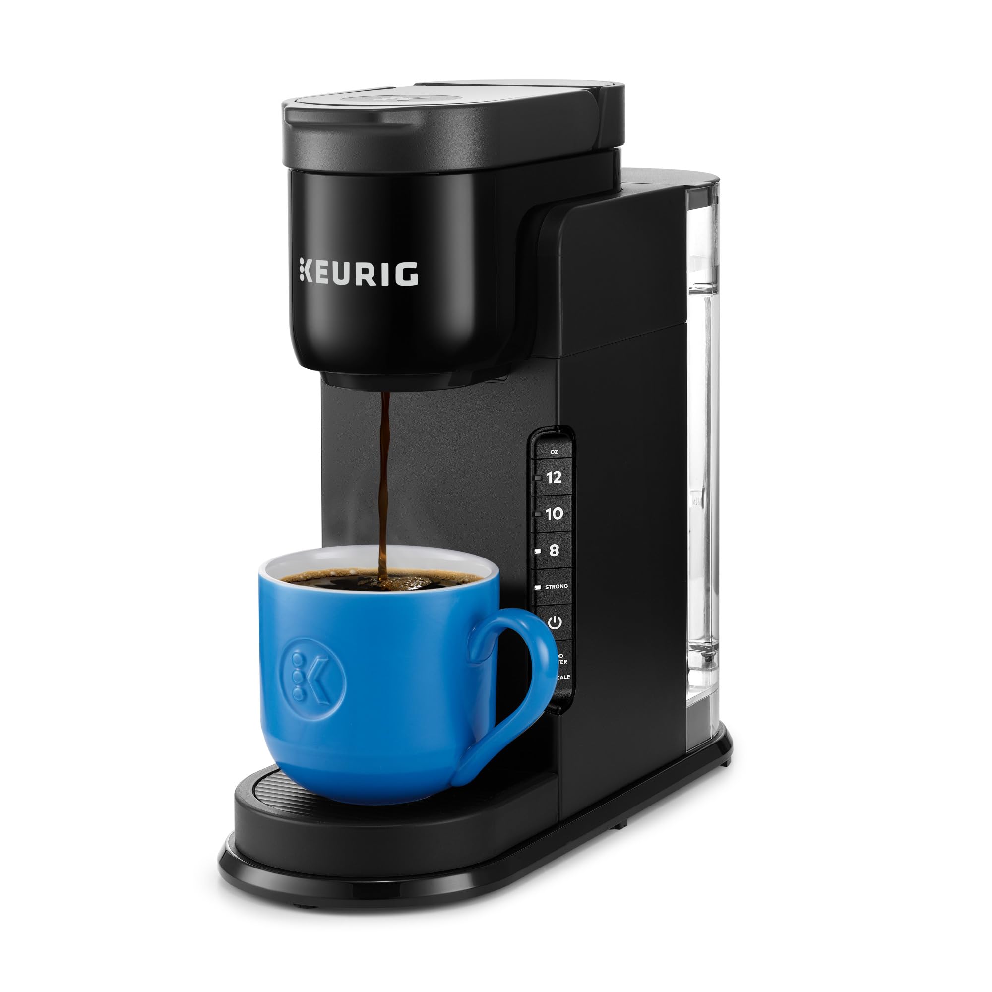 Keurig K-Express Single Serve Coffee Maker – Strong Brew Option, 42oz Reservoir, Sleek Design for Holiday Hosting & Gifting, Black