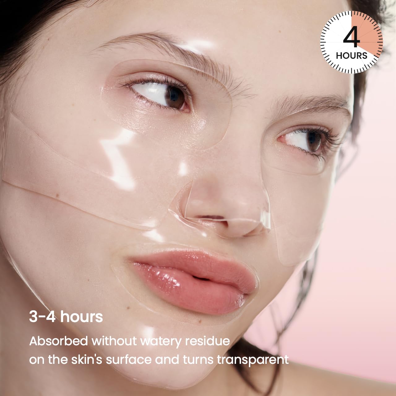 BIODANCE Bio-Collagen Real Deep Mask, Hydrating Overnight Hydrogel Face Mask, Pore Minimizing, Elasticity, Plumping, Travel Essentials & Self Care Gifts for Women, Korean Skin Care | 1.19oz(34g) x 4ea