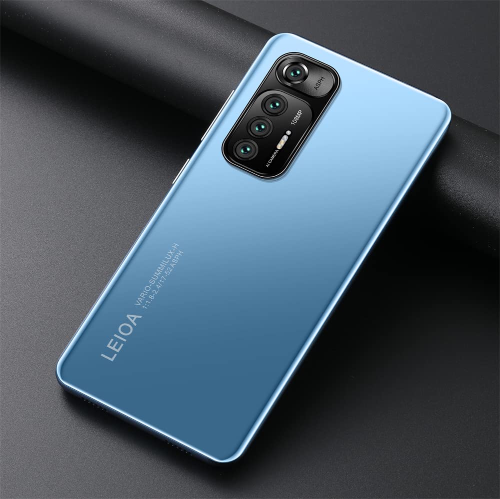 LatsYrs 5.0 Inch HD Display, Dual SIM 3G/2G Cheap Mobile Phone, 16GB ROM【Expandable up to 128GB】, Android 9.0, WiFi/Bluetooth/Face Unlocked Phone (Blue)