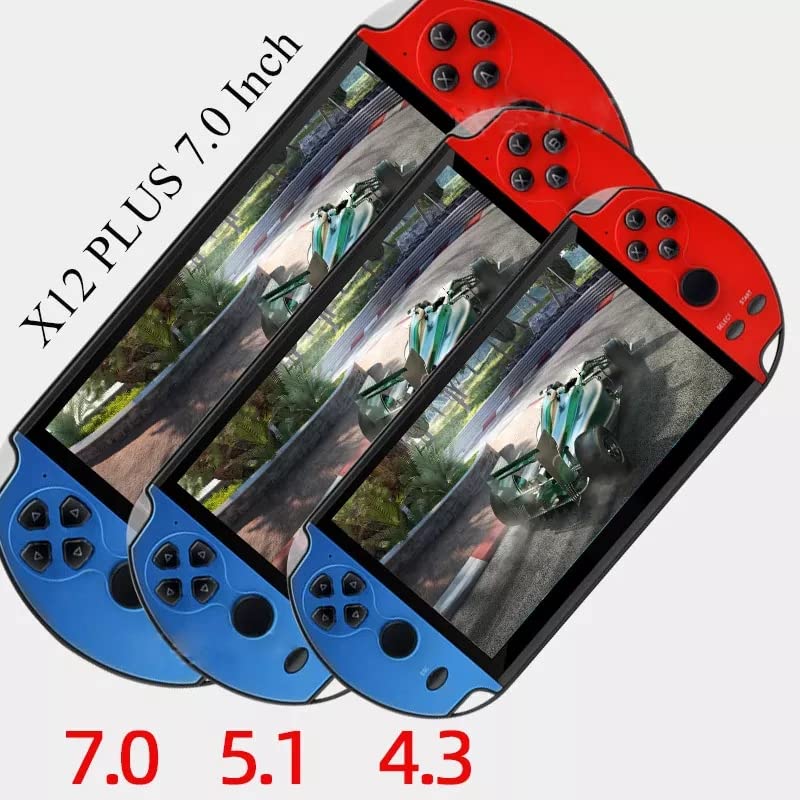 TCDSTAR Original factory 16GB Retro Handheld Games Player x 12 plus 10000games Portab 7 Inch e-book MP5 Video Game Consoles Birthday Gift for Adults non children's toys