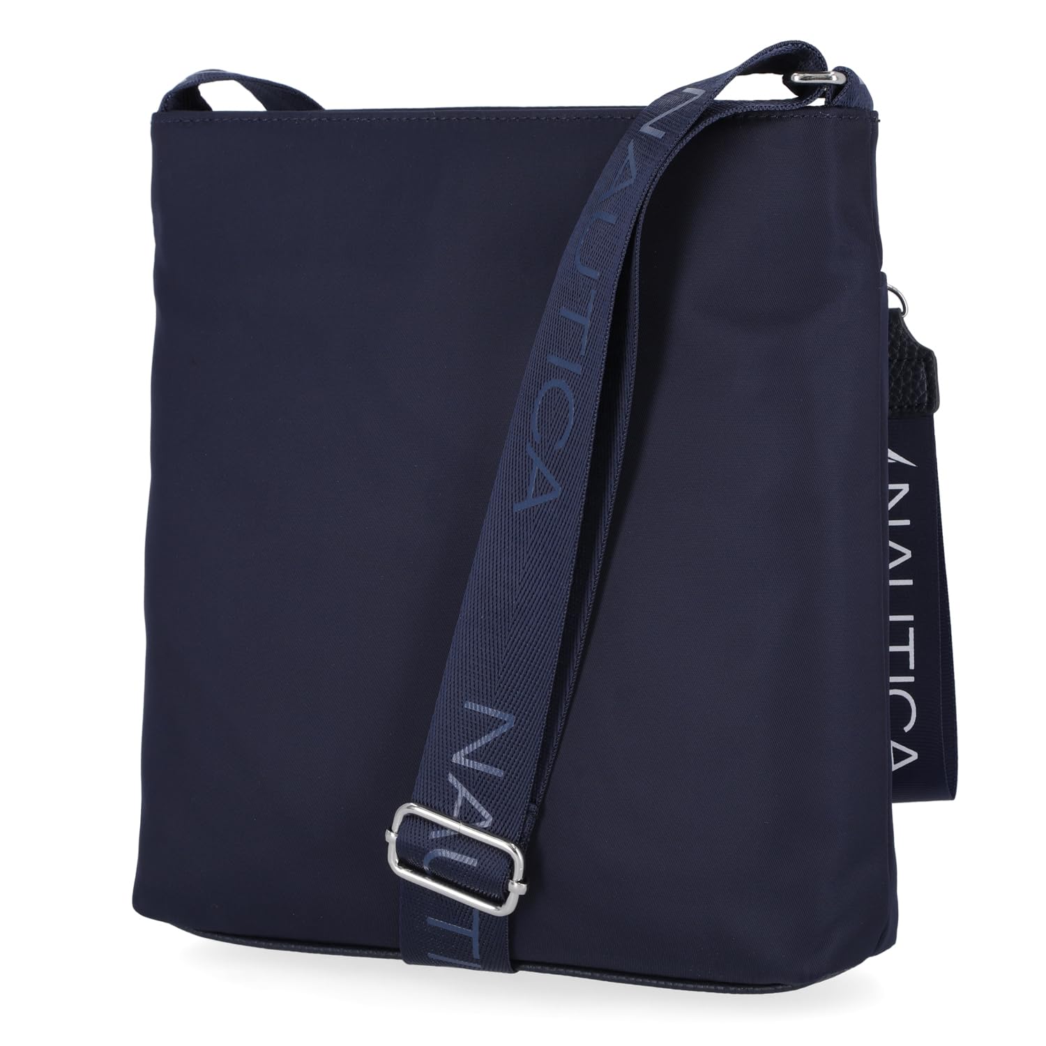 Nautica Diver Nylon Small Women's Crossbody Bag Purse with Adjustable Shoulder Strap, Indigo 2