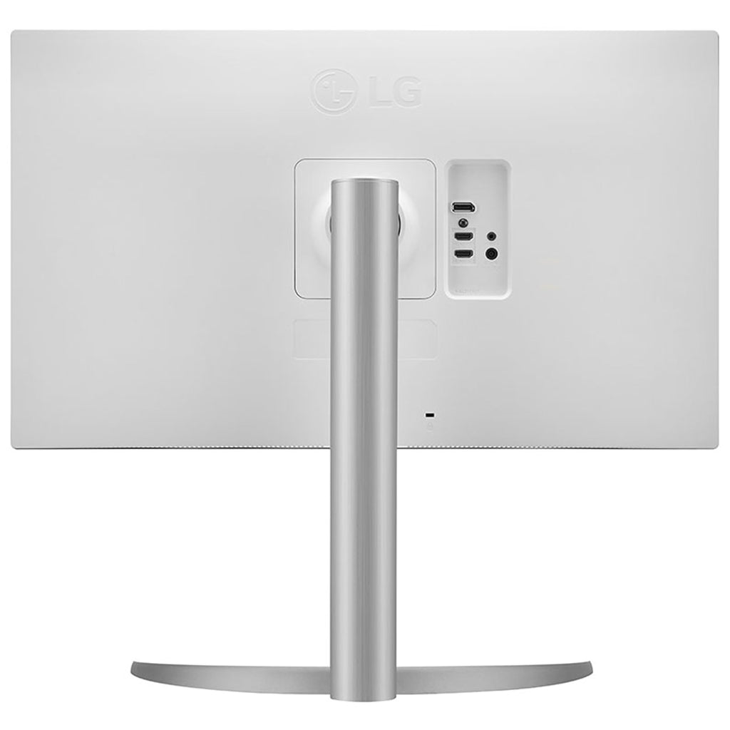 LG 27UP650K-W 27-inch Ultrafine 4K UHD (3840 x 2160) IPS Computer Monitor, 60Hz, 5ms, DisplayHDR 400, Reader Mode, Flicker Safe, HDMI, DisplayPort, Tilt/Height/Pivot Adjustable Stand, White