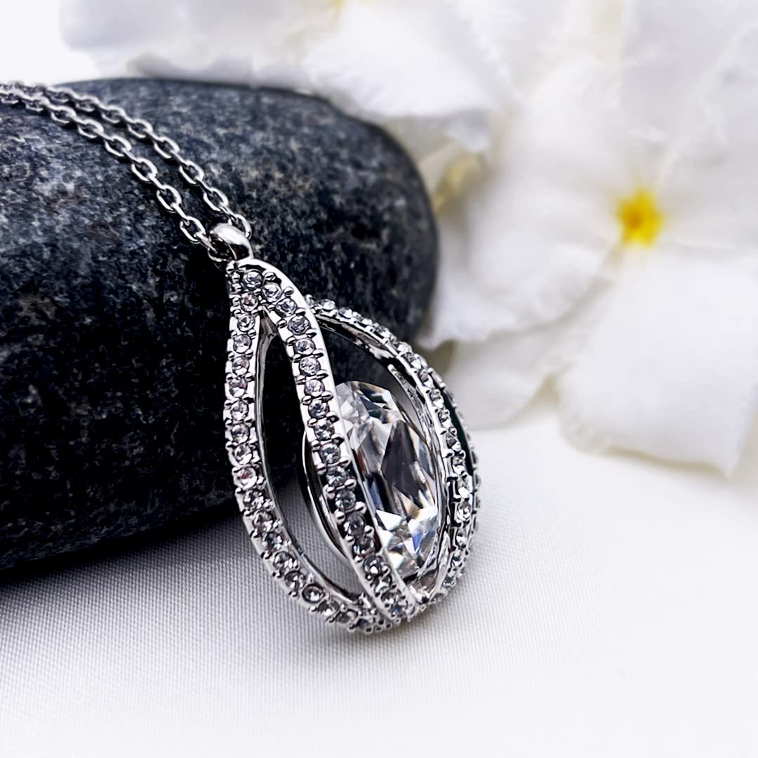 TRYNDI To My Wife Necklace from Husband - Heartfelt Valentines Gift for Wife, Women's Jewelry for Anniversary, Birthday, Christmas, Valentine's Day, Mother's Day