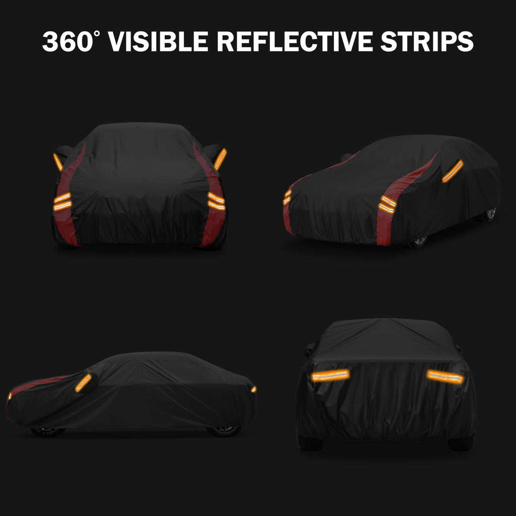 MBLCOOVERS Car Cover Outdoor Automobiles Waterproof All Weater Truck Cover for Chevy Silverado, GMC Sierra, Ford F150/F 150 Heavy Duty Outdoor Pickup Cover Snow Uv Sun Protection